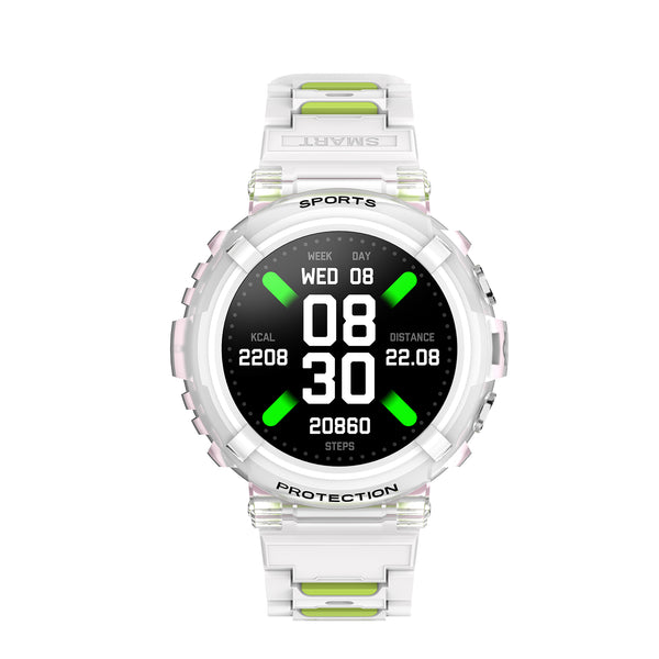 Kids Smart Watch KF02 Bluetooth Game Watch Transparent Case