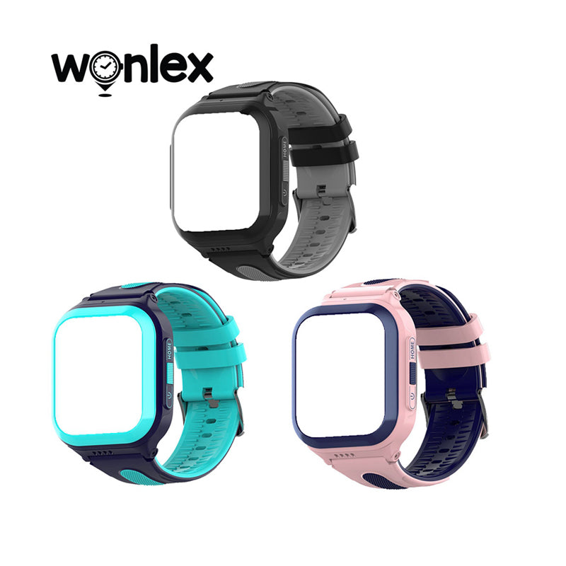Wonlex 4G Round GPS WIFI Video Calling Kids Smart Watch KT26 Android 4 –  Dinesaw